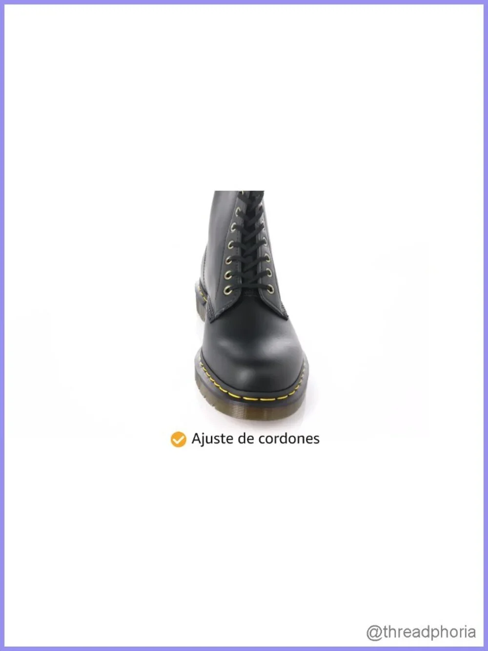 Dr. Martens Vegan 1460 Synthetic Leather Ankle Boots Combat Style